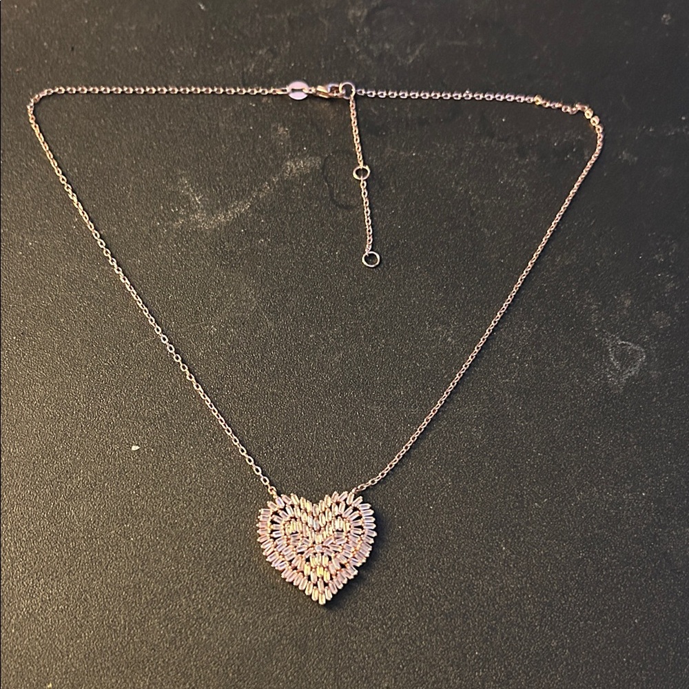 Elegant Heart Pendant Necklace